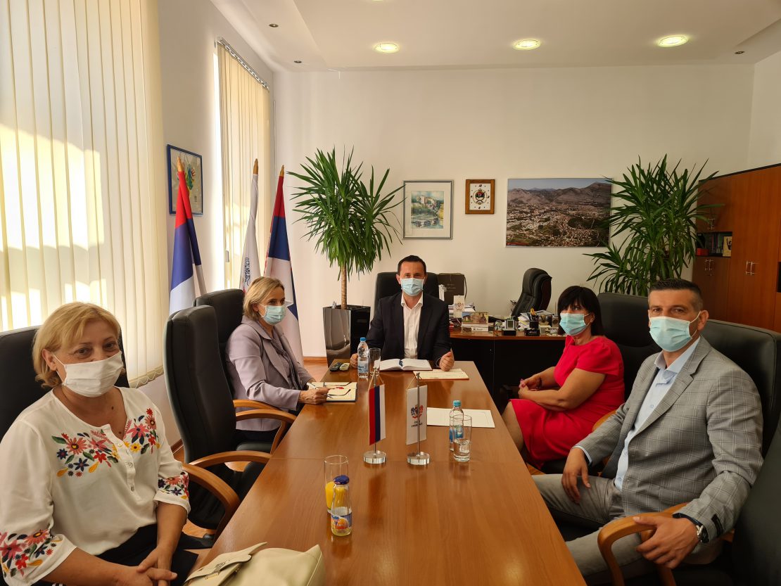 Састанак предсједника Савеза синдиката РС и градоначелика Требиња
