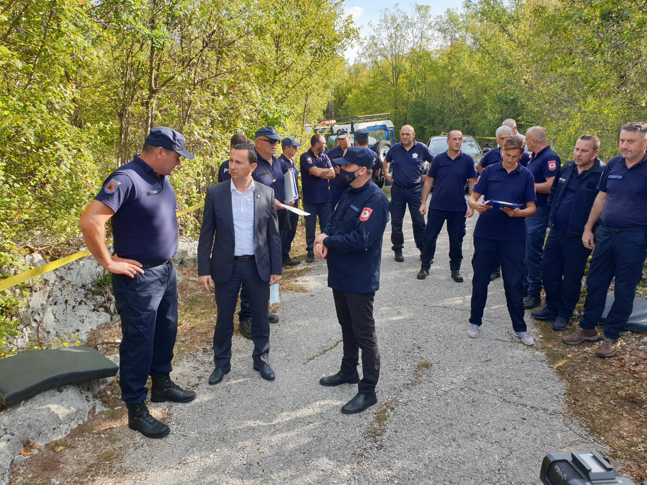 Прва фаза деминирања терена за будући аеродром биће завршена за мјесец дана