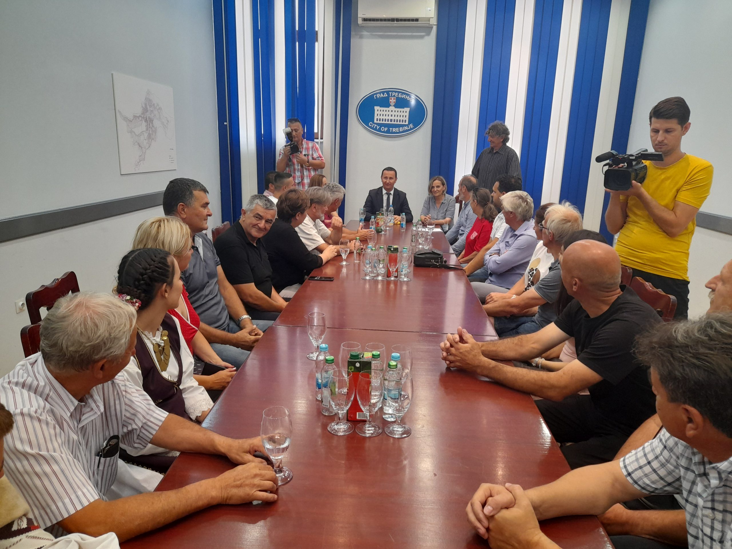 Свечани пријем за представника КУД-ова који учествују у фестивалу „Вече фолклора крај Требишњице“