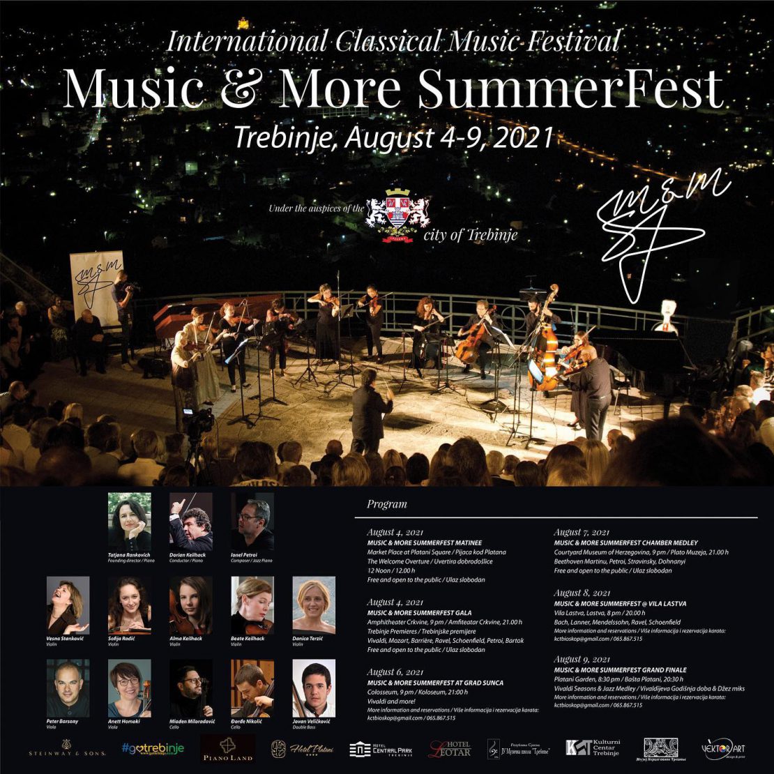 Koнцерт класичне музике у Колосеуму вечерас од 20.30 часова