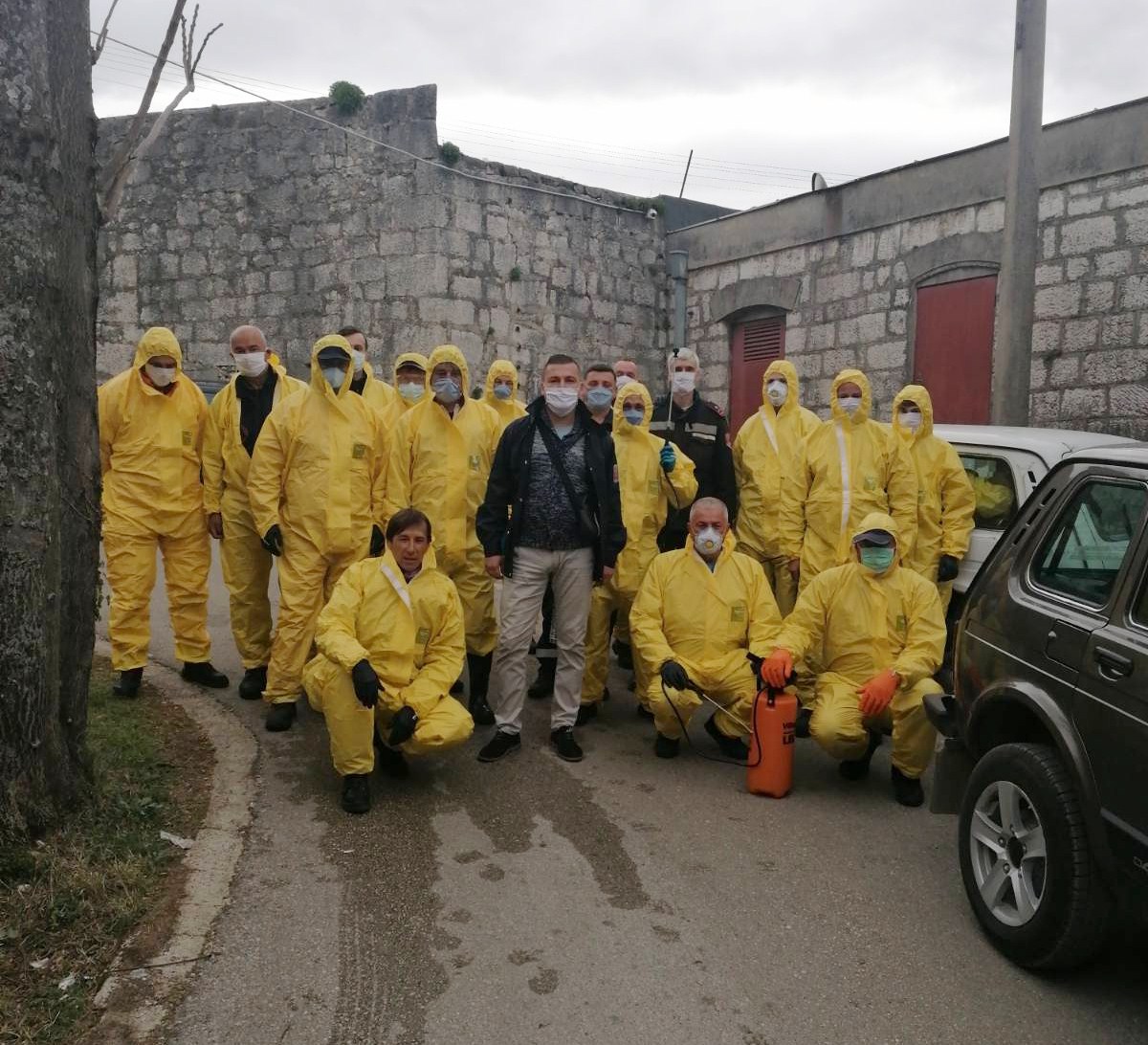 Почела нова дезинфекција стамбених зграда