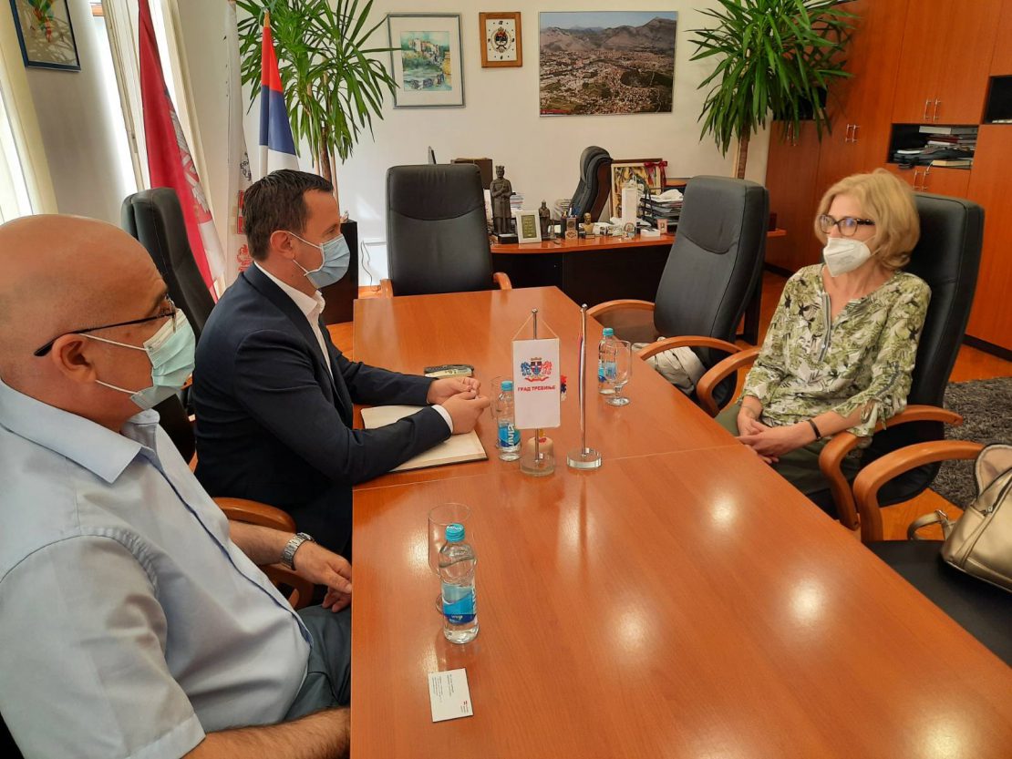 Градoначелник Ћурић организовао пријем за амбасадорку Аустрије