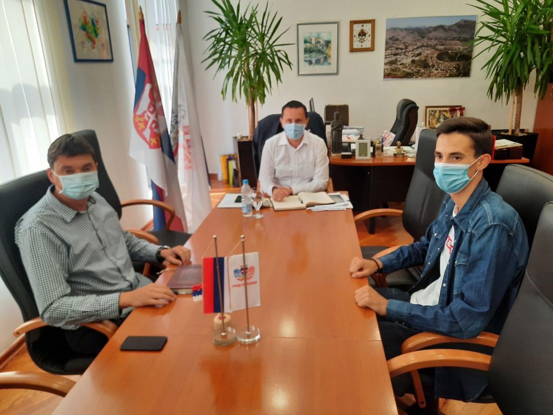 Стипендија града за балканског првака у скоку увис