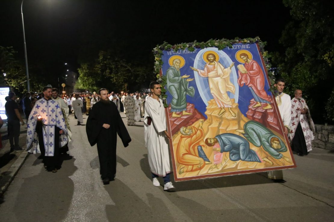 Преображенском литијом и концертом под платанима завршена прослава крсне славе