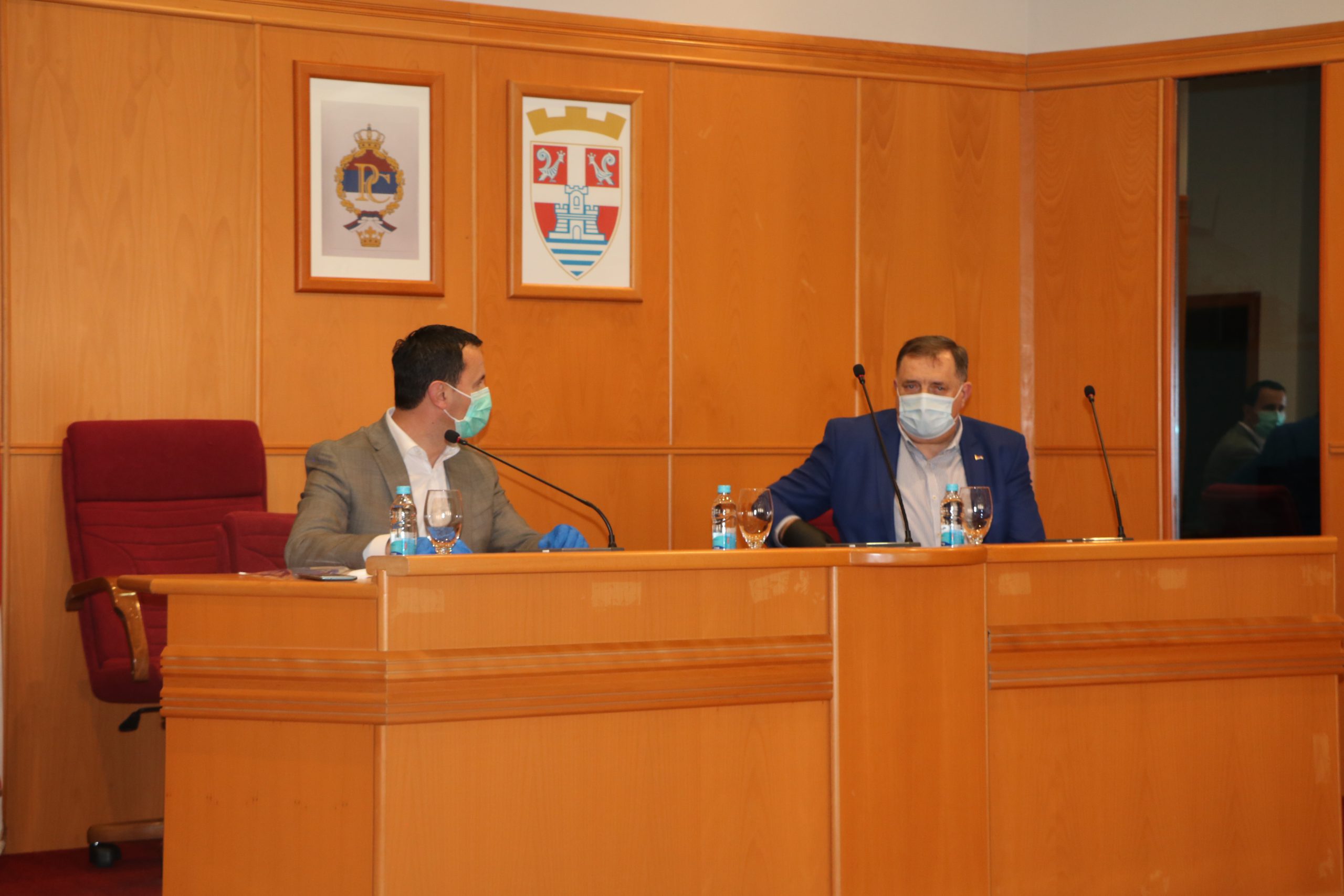 Dodik u Trebinju – Gradski Štab za vanredne situacije veoma operativan, čestitam nadležnim na preventivnim mjerama