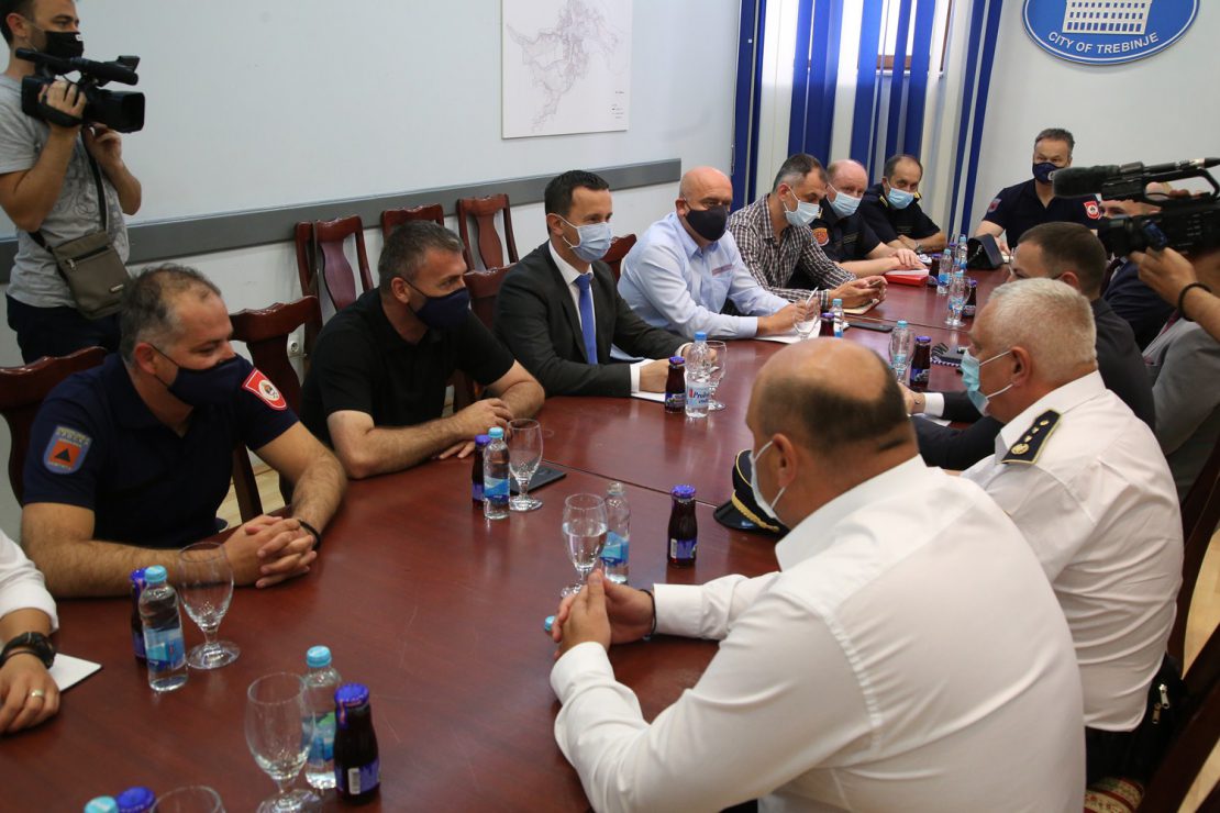 У Tребињу ће бити формиран центар противпожарне заштите