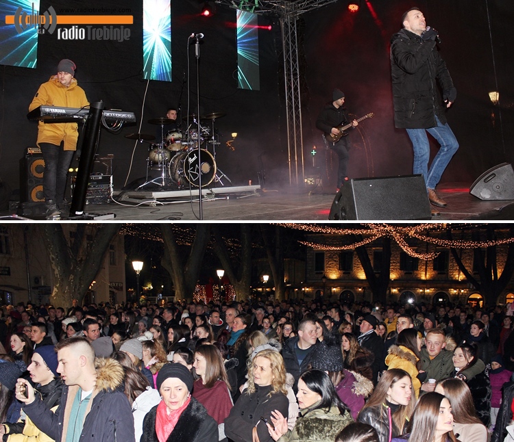 Православну Нову годину Требињци дочекали уз Банета Мојићевића