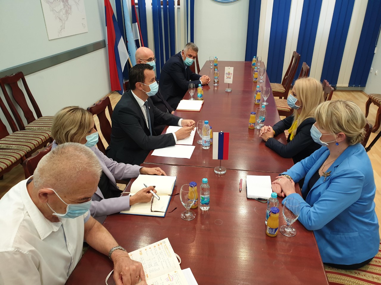 Gradonačelnik Trebinja Mirko Ćurić razgovarao sa ministrom prosvjete Natalijom Trivić