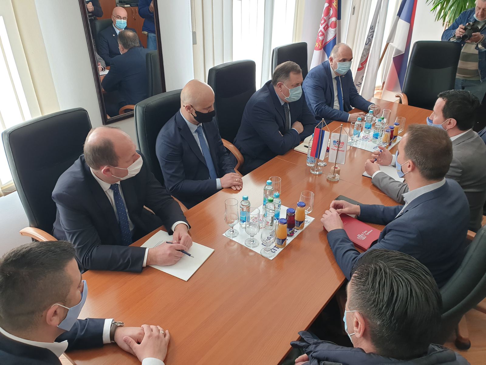 Додик у посјети Требињу – Подршка свим пројектима, безбједност на првом мјесту