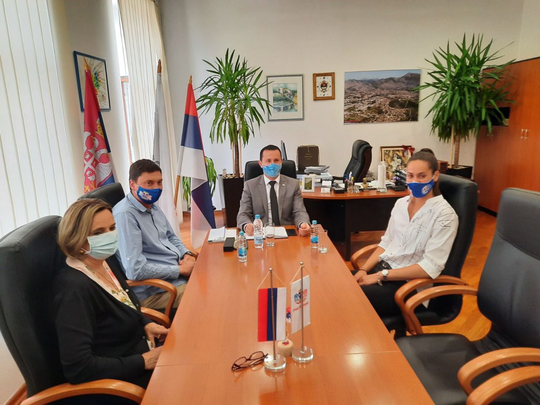 Ćurić poželio Nikolini Milić uspjeh na pripremama za Evropskom prvenstvu i Olimpijskim igrama