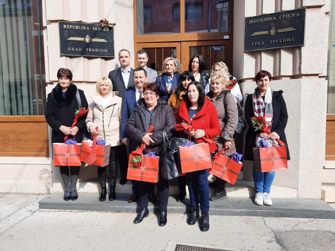 Градоначелник им честитао Осми март – Пријем за Требињке које се баве пољопривредом и сточарством