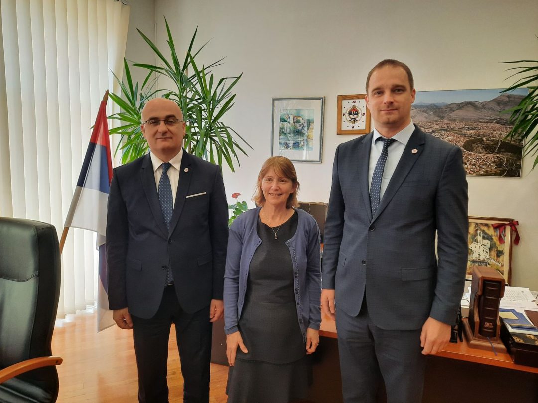 Представници Града одржали састанак са шефом Мисије ОСЦЕ-а у БиХ Кетлин Кавалек