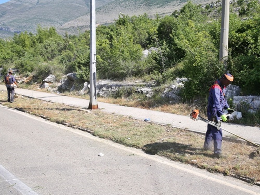 Akcijom čišćenja u Trebinju obilježen Dan zaštite životne sredine