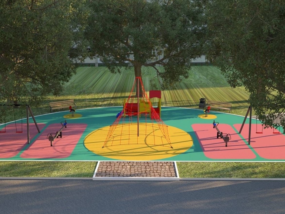 Започети радови на изградњи дјечијег игралишта у насељу Луч