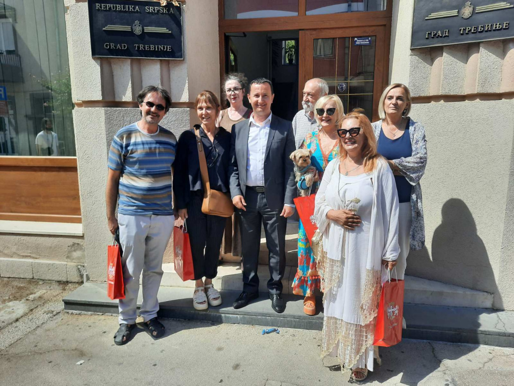 Пријем за учеснике Филмског фестивала: Глумци одушевљени Требињем