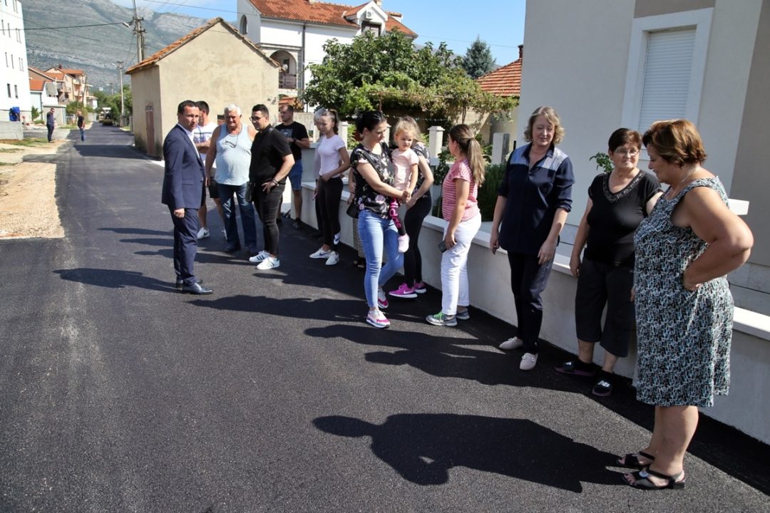 Rekonstruisana ulica Toma Galeba u naselju Rastoci