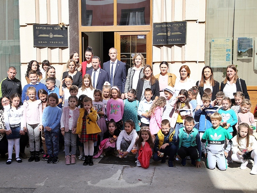 Малишани на пријему код градоначелника Требиња