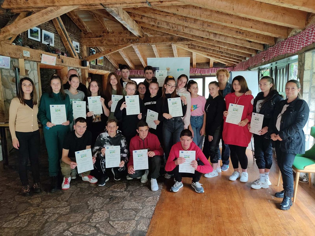 Edukacija mladih za zaštitu životne sredine – Prekogranični EKO kamp u Nikšiću