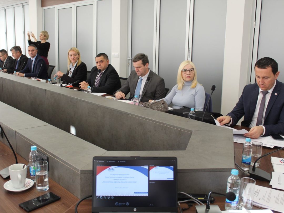 Gradonačelnik Ćurić na 77. sjednici Predsjedništva Saveza opština i gradova Republike Srpske