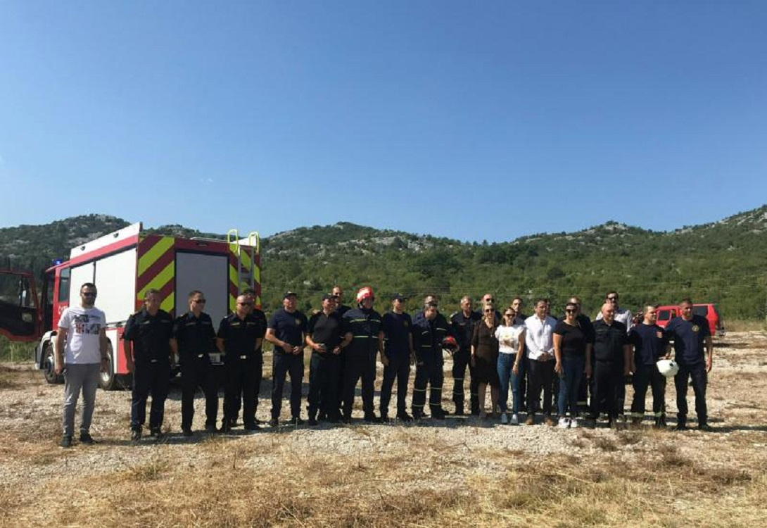 У Равном одржана ватрогасна вјежба ”Flood and Fire”