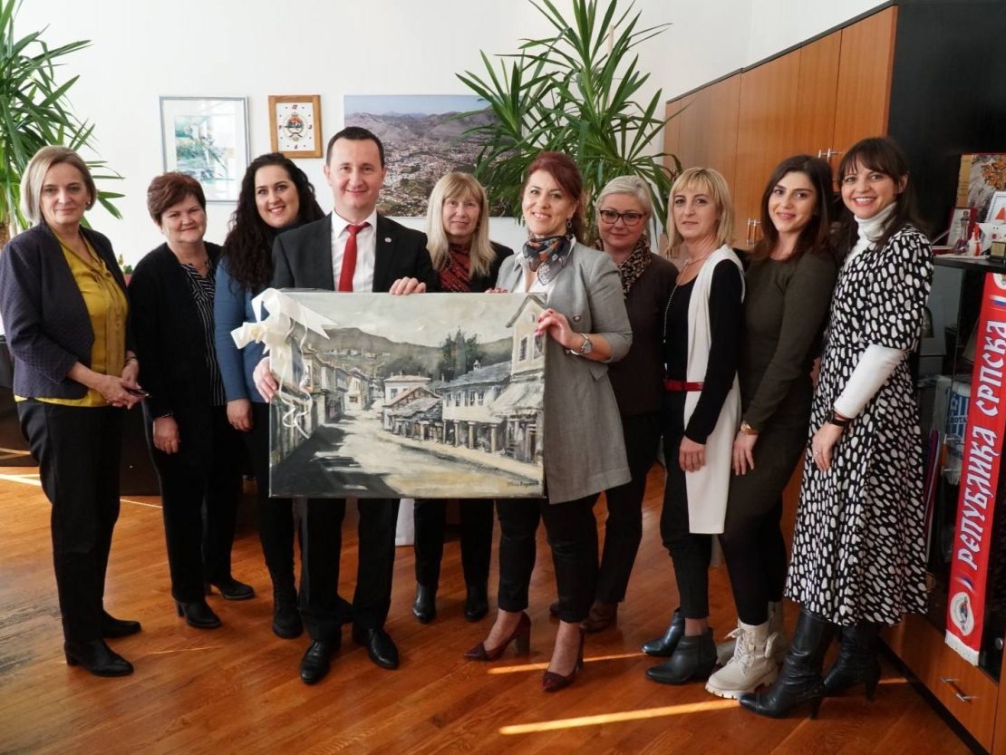 Пријем за директора и раднике Народне библиотеке – најбољу установу овог типа у Српској