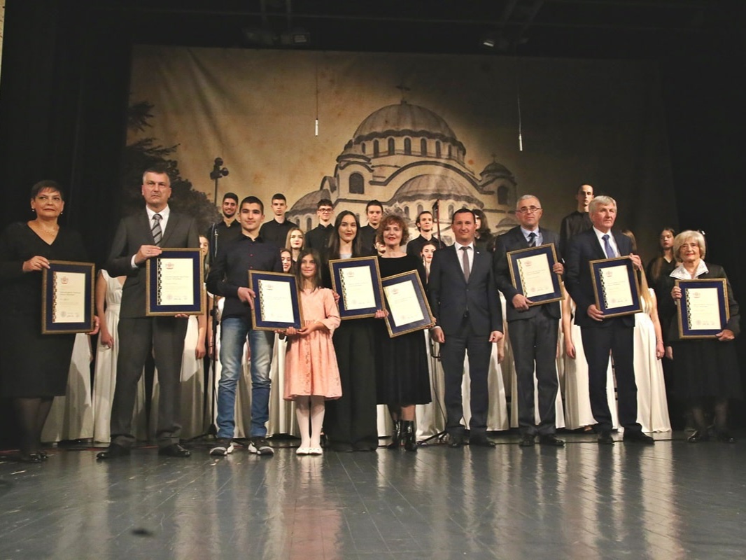 Svetosavske svečanosti: Uručena priznanja zaslužnim prosvjetnim radnicima