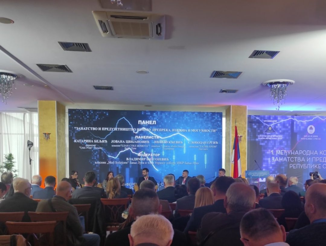 Predstavnici Grada Trebinja na prvoj Međunarodnoj konferenciji zanatstva i preduzetništva Srpske