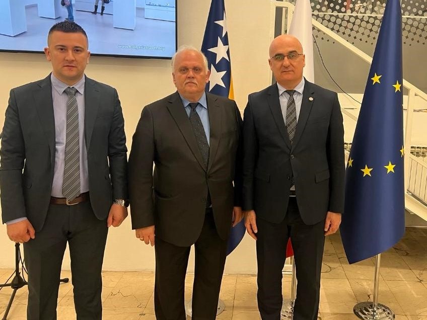 Делегација Града Требиња на пријему у Амбасади Бугарске у БиХ