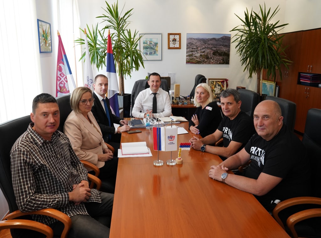 Партизанови атлетичари на припремама у Tребињу