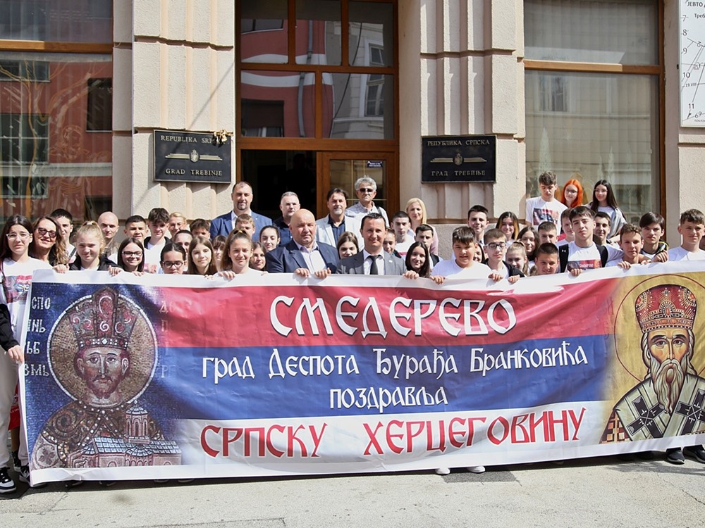 Градоначелник Требиња угостио дјецу и наставнике из Смедерева