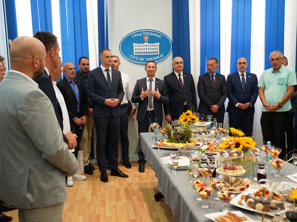 Свечани пријем у Градској управи поводом славе Града – Светог преображења Господњег