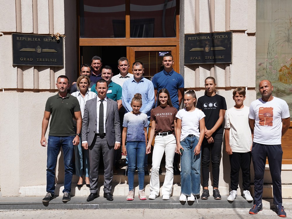 Пријем код градоначелника за најбоље младе спортисте Требиња