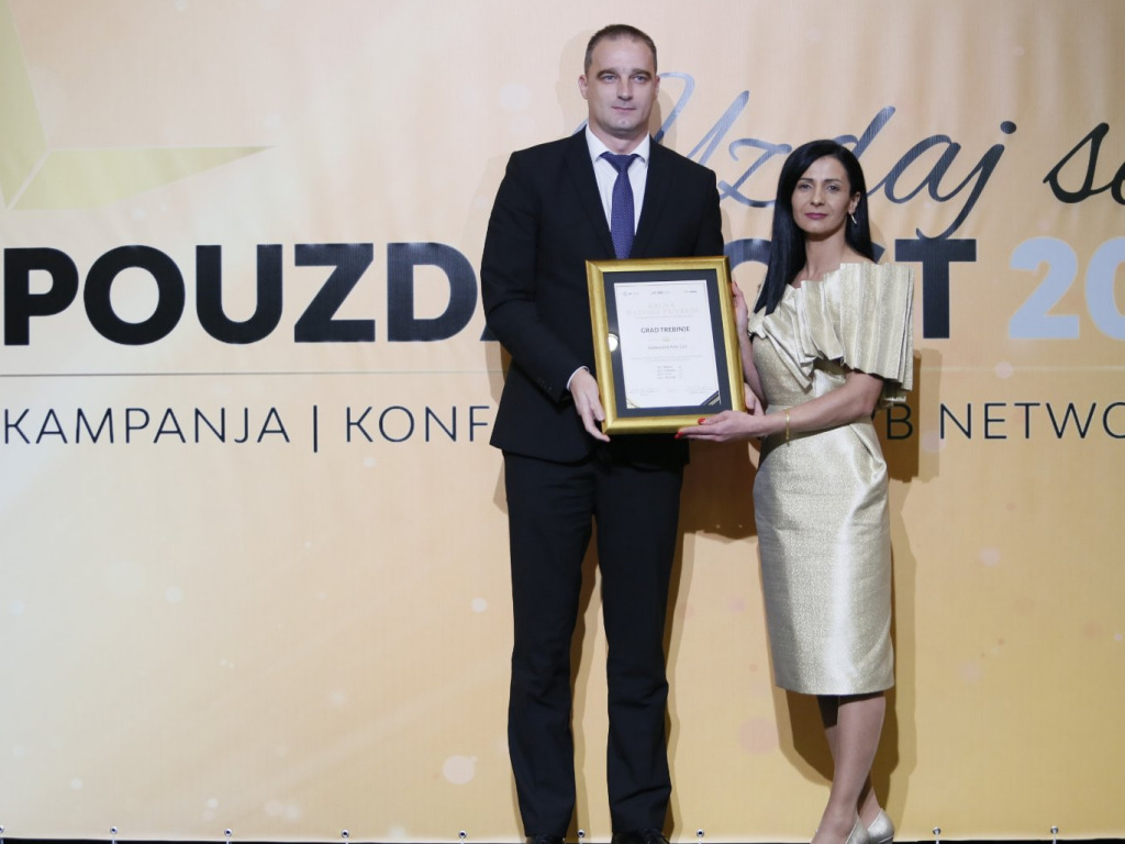 Требињу признање за континуиран раст прихода, предузећа, извоза и запослености у привреди