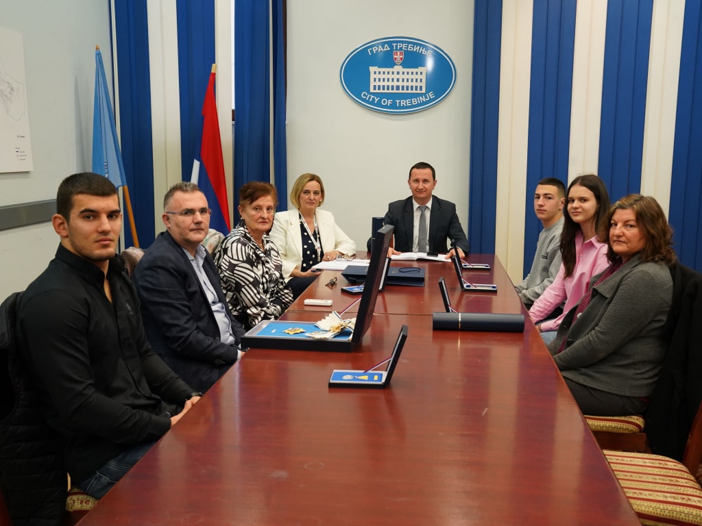 Prijem za dobitnike priznanja iz Trebinja povodom Dana Republike Srpske