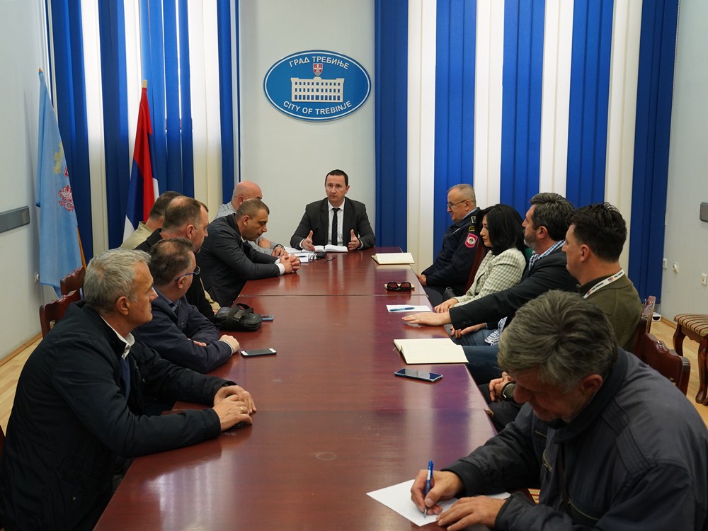 Одржана сједница Штаба за ванредне ситуације: Надлежне службе у приправности