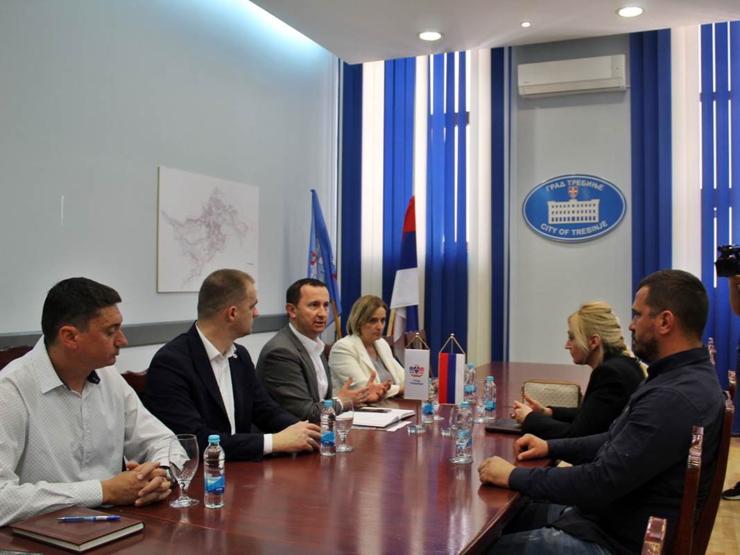 Министар Чабрић у посјети Требињу: Министарство ће у наредном периоду награђивати успјешне спортисте