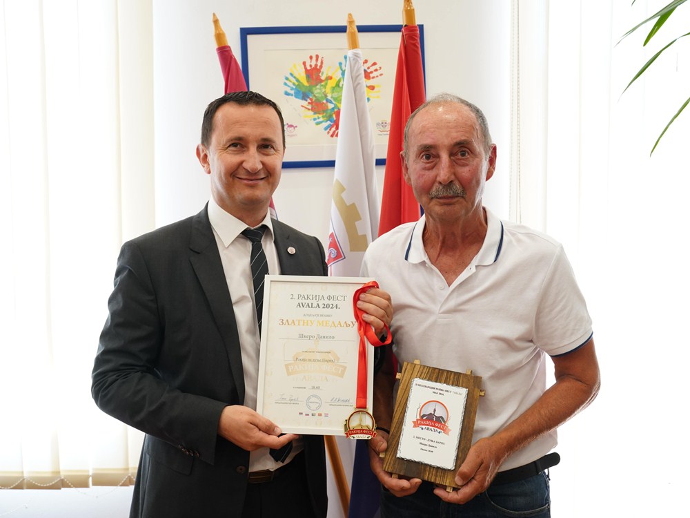 Ćurić ugostio Danila Škera: Dunjevača koja osvaja nagrade na brojnim festivalima