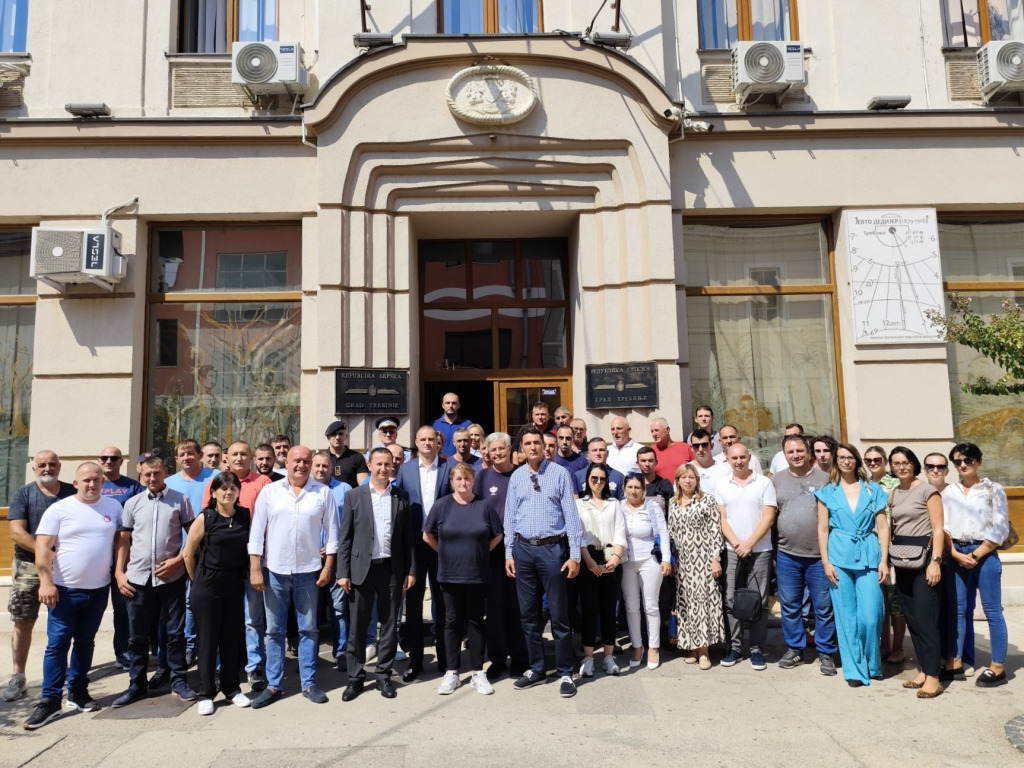 Пријем за вриједне раднике који су учествовали у припремама за обиљежавање славе Града