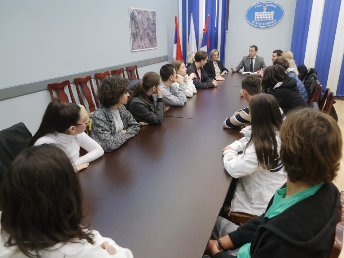 Требињски гимназијалци пренијели градоначелнику утиске из Беча