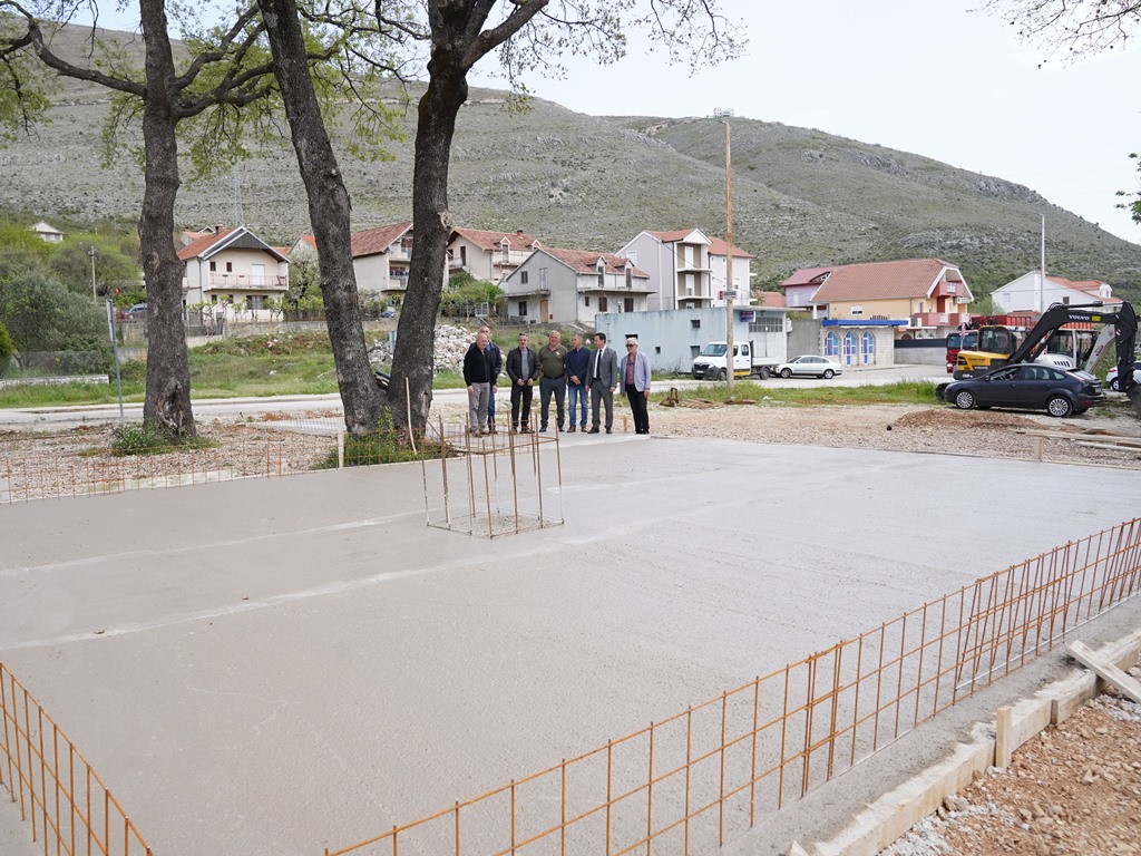 Градоначелник обишао радове на изградњи споменика погинулим борцима Одбрамбено-отаџбинског рата у Горици