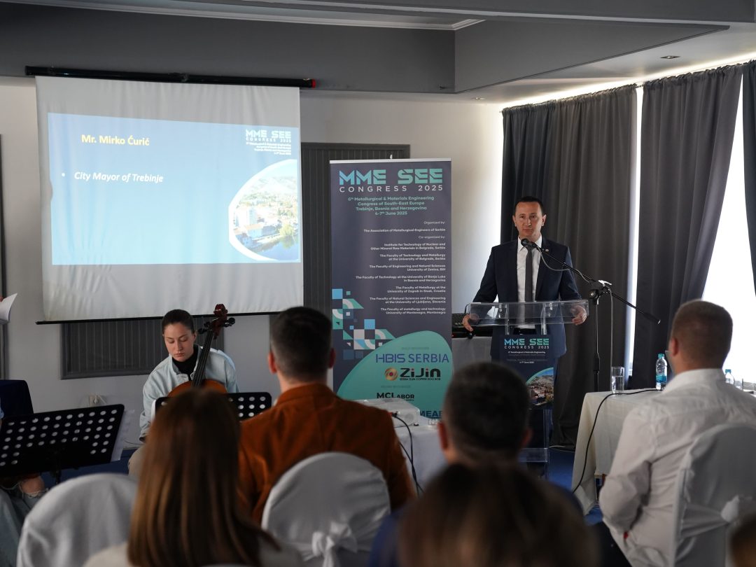 Градоначелник Требиња отворио 6. Mеђународни симпозијум металургије и инжењерства материјала